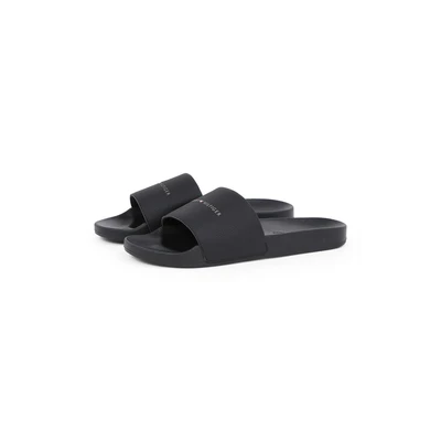 Abbildung von Tommy Hilfiger Badesandale, Herren, Größe: 40, Black Schuhe