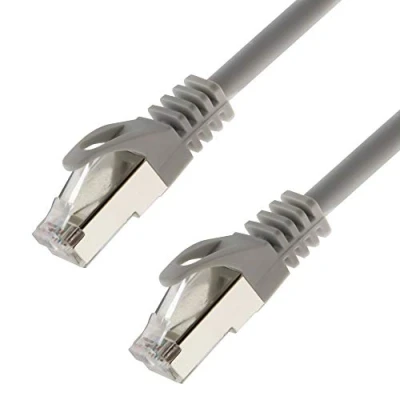 Abbildung von Netzwerkkabel S/FTP PIMF Cat. 7 50 Meter grau Patchkabel Gigabit Ethernet LAN DSL CAT7 Kabel