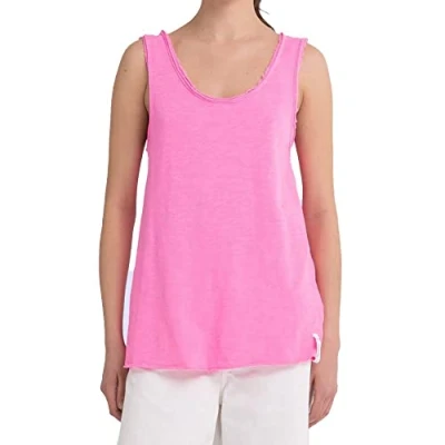 Abbildung von Replay Damen Tank Top Lockere Passform, Pink Fluo 817 (Rosa), M