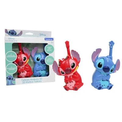 Abbildung von Lexibook 3D Walkie Talkies mit einer Reichweite von 500 Metern Disney Stitch