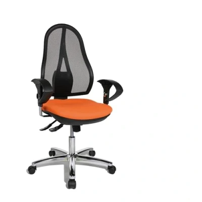 Abbildung von Topstar Bürostuhl Open Point SY Deluxe inkl. höhenverstellbarer Armlehnen orange