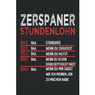Abbildung von Zerspaner Stundenlohn: Zerspanungsmechaniker Notizbuch Toller linierter Notizblock für CNC Dreher &amp; Fräser um Aufzeichnungen zu machen. Geschenk und Dreher.