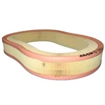 Abbildung von ALCO FILTER MD 9166 Luftfilter 56,0 408,0 Filtereinsatz MERCEDES BENZ: 190, W124 Limousine, T modell