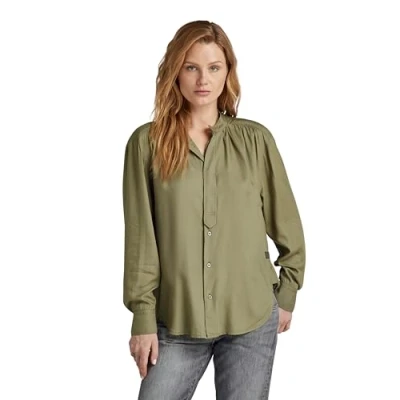 Abbildung von G Star Volume Hemdbluse, Damen, Größe: Medium, Shamrock