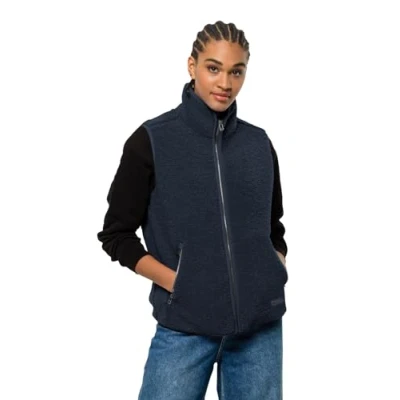 Abbildung von Jack Wolfskin HIGH CURL VEST W Weste, Damen, Größe: Large, Night blue