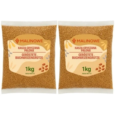 Abbildung von Malinowe Geröstete Buchweizengrütze 2x1kg