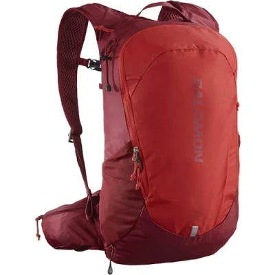 Abbildung von Salomon Trailblazer 20 Unisex Wanderrucksack, Vielseitigkeit, Einfach zu handhaben, Komfort und geringes Gewicht, Rot