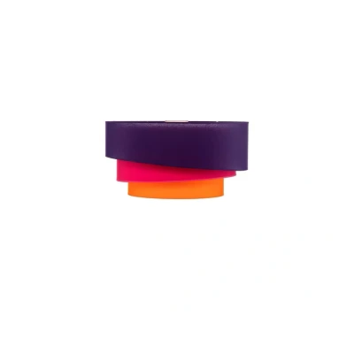 Abbildung von Euluna Trio Max Decke, Ø60cm, violett/pink/orange