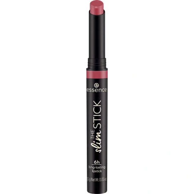 Abbildung von essence THE slim STICK, Lippenstift, Nr. 106, Pink, langanhaltend, pflegend, Expressergebnis, farbintensiv, matt, vegan, ohne Parfüm, Alkohol, Parabene, 1er Pack (1.7g)