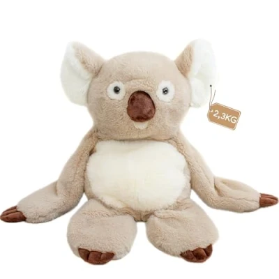 Abbildung von DRACA Weighted Stuffed Animal Gewichtskuscheltier 2,3kg Gewichtstiere Kinder Anxiety Toy Plush Gewicht Kuscheltier für Erwachsene und Koala