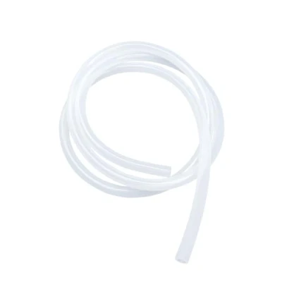 Abbildung von LAVMHAB Silikonschlauch 9mm ID x 13mm OD 1.5 Meter Länge, Lebensmitteltaugliche Schläuche Flexibler Schlauch Klar Wasser Luft Rohre für die Pumpe übertragen