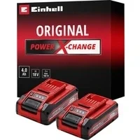 Abbildung von Einhell Akkupacks &quot;Akku 18V 4Ah PXC Plus Twinpack&quot;, 18,0 V, universell verwendbar für alle Power X Change Geräte, ohne Ladegerät