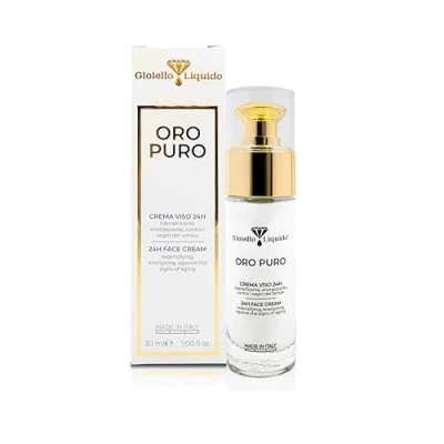 Abbildung von Face Cream For Mature Skin Immediate Lifting Effect With Colloidal Gold, Antiaging Hyaluronic Acid, Betaine And Damask Rose Water 30Ml Made In Italy