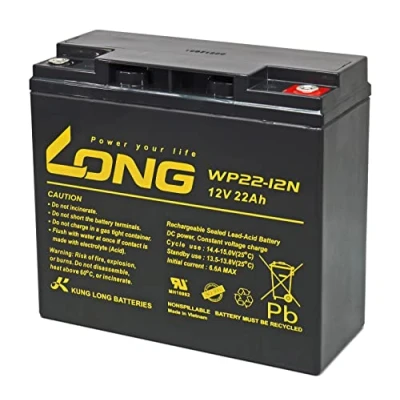 Abbildung von akku net KungLong Bleiakku WP22 12N zyklenfest, 12V, Lead Acid