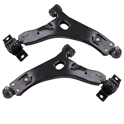 Abbildung von ATEC Germany 2x Querlenker Vorderachse vorne unten links &amp; rechst mit Lagerbuchse und Traggelenk Kompatibel FORD FOCUS Mk1 (DAW, DBW) (DNW) (DFW)