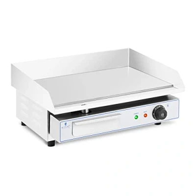 Abbildung von Royal Catering Elektrogrill Elektro Grillplatte Griddleplatte Bratplatte 55 x 40 cm glatt 3.000 W, 3000 W