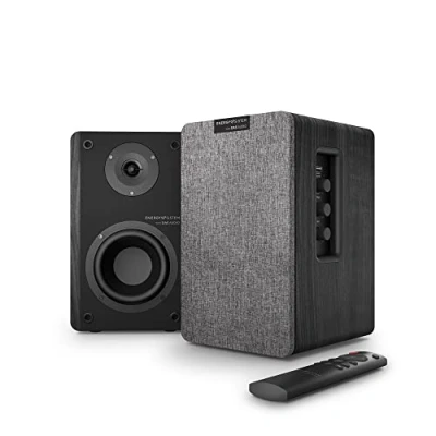 Abbildung von Energy Sistem Studio Monitor 4 Hi Fi (2.0 Aktivlautsprecher, Bluetooth 5.0, 50 W, Subwoofer, optischer TOSLINK Eingang, HDMI ARC Anschluss)