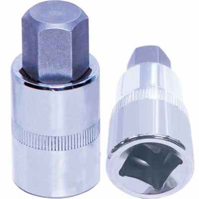 Abbildung von PROFITOOL 0X4345514 Kraft Stecknuss 55mm 14 12,5 (1/2&quot;)mm (Zoll) Sechskant