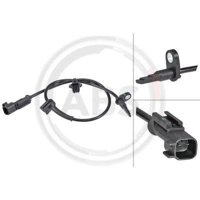 Abbildung von A.B.S. 30169 ABS Sensor aktiver 530 schwarz FORD USA: Mustang Mk6 Coupe