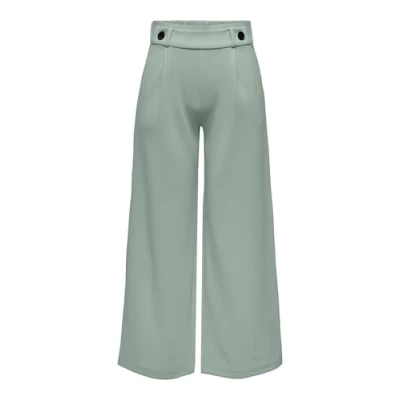 Abbildung von JdY Damen JDYGEGGO New Long Pant JRS NOOS Hose, Chinois Green/Detail:Black Buttons, 6/XXL/L