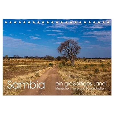 Abbildung von Sambia ein großartiges Land (Tischkalender 2025 DIN A5 quer), CALVENDO Monatskalender