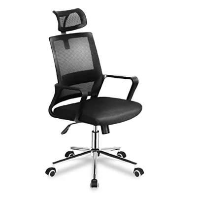 Abbildung von MARK ADLER Manager 2.1 Chair pc Office ergonomisch bürostuhl chefsessel drehstuhl Stuhl buro gamingstuhl schreibtischstühle Moderne Kopfstütze und Lendenwirbelstütze 130 kg Schwarz