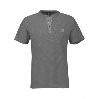 Abbildung von LERROS Henleyshirt &quot;LERROS Herren Serafino Shirt, gestreift&quot;
