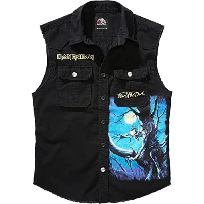 Abbildung von Brandit Iron Maiden Vintage Fotd Sleeveless T shirt 5XL