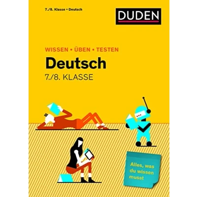 Abbildung von wissen Üben Testen: Deutsch 7./8. Klasse: Alles, was du musst!