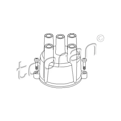 Abbildung von METZGER 0881002 Verteilerkappe OPEL: Corsa A CC, Astra F Kadett E CC