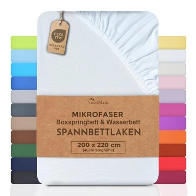 Abbildung von NatureMark Waschhandschuh Waschhandschuhe 500 gsm (10er Set), 100% Baumwolle (10 St), Premium Frottier Waschhandschuhe, 15x21cm, Sand