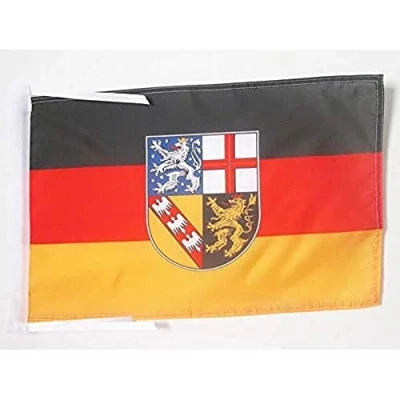 Abbildung von AZ FLAG Flagge Saarland 45x30 Cm Mit Kordel Fahne 30 x 45 Flaggen