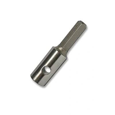 Abbildung von WERHE Profi Adapter Shaft für Erdbohrer passend Hex Bohrmaschine Akkubohrmaschine Akkuschrauber Pfahlbohrer