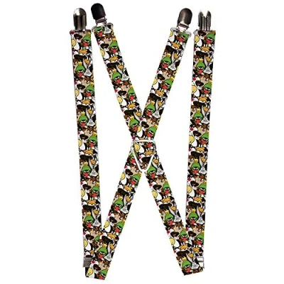 Abbildung von Buckle Down Unisex Looney Tunes Hosenträger, 3.5&quot; x 2.5&quot;