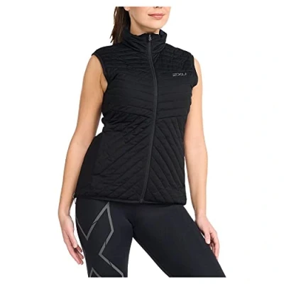 Abbildung von 2XU Damen Ignition Insulation Vest Jacke, Schwarz/Midnight, XS