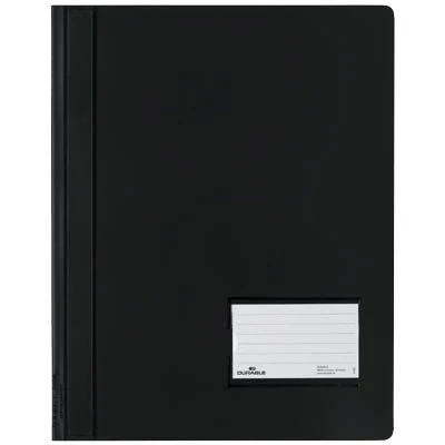 Abbildung von DURABLE Hunke &amp; Jochheim Sichthefter DURALUX®, DIN A4 überbreit, Hartfolie, schwarz