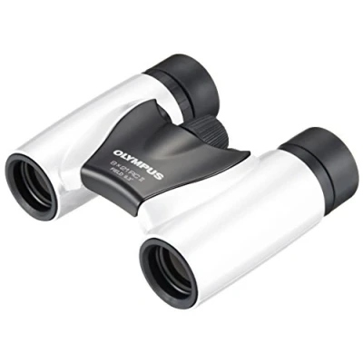 Abbildung von Olympus 8x21 RC II Fernglas mit Tasche weiß