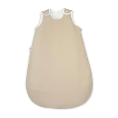 Abbildung von Ehrenkind® Babyschlafsack Schlafsack Rund 2.5 TOG Bio Baumwolle Ganzjahres Baby Gr. 86/92 Farbe Beige Oeko Tex winter und Sommer Kinder
