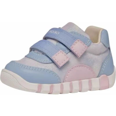Abbildung von Geox Sneaker low für Kinder, Größe: 21, Lt avio pink cye Schuhe