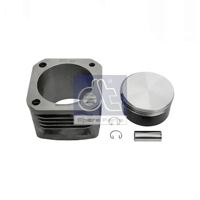 Abbildung von Kolben und Zylinderlaufbuchse, Druckluftkompressor DT Spare Parts 4.61686