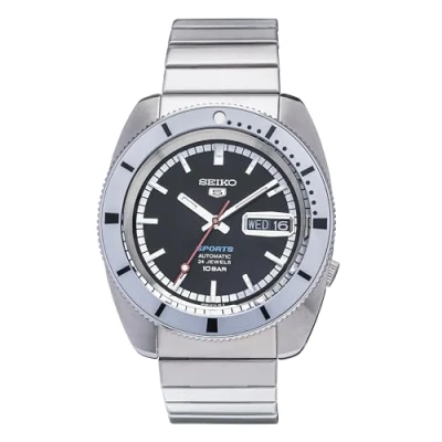 Abbildung von Seiko 5 Sports Herren Uhr Silber SRPL05K1