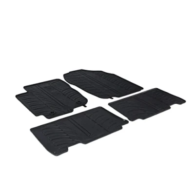 Abbildung von Gledring 0267 Fußmattensatz Gummi vorne und hinten 4 schwarz 750mm 550mm TOYOTA: RAV4 IV SUV, III SUV