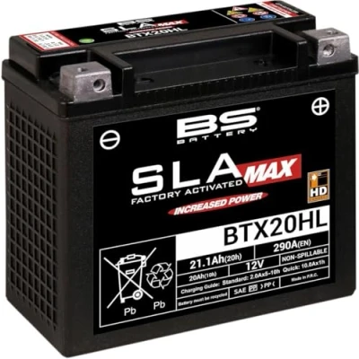 Abbildung von BS Battery Batterie Battery, SLA MAX HD, versiegelt, startverstärkt, rüttelfest, &quot;YTX20HL BS&quot;