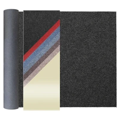 Abbildung von Primaflor Sauberlauf PICOLLO, Anthrazit, 1,00m x 5,00m, Rutschfester Schmutzfangläufer Meterware, Robuster Küchenläufer nach Maß, Zuschneidbarer Teppichläufer, Eingangsmatte für Flur und Windfang