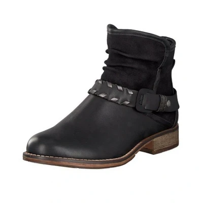 Abbildung von Rieker Damen Boot schwarz Ankleboots