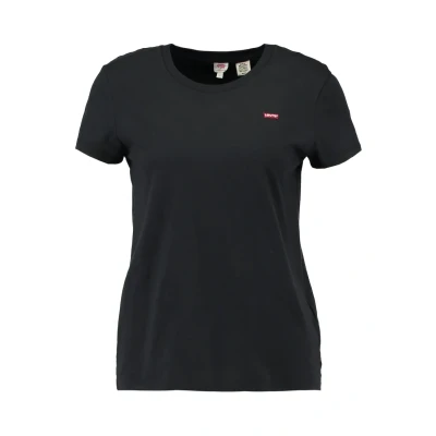 Abbildung von Levi&#039;s Perfect TEE Tshirt basic, Damen, Größe: Medium, Black