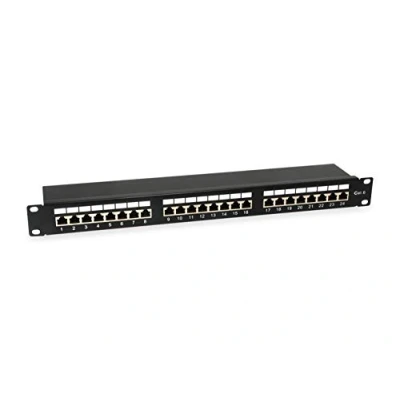Abbildung von Equip Patchpanel 24x RJ45 Cat6 19&quot; 1HE schwarz