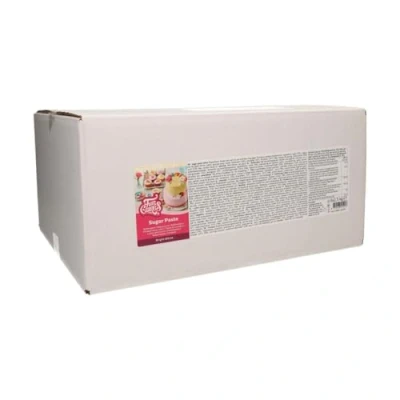 Abbildung von FunCakes Rollfondant Bright White: Einfach zu verwenden, glatt, flexibel, weich und biegsam, perfekt zum Dekorieren von Kuchen, halal, koscher glutenfrei. 12,5 kg (5 x 2,5 kg)