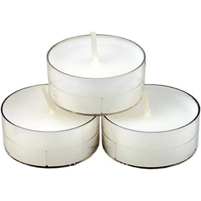 Abbildung von nk candles 20 dänische Teelichter farbig durchgefärbt, Auswahl, von Nordlicht Kontor (Weiß)