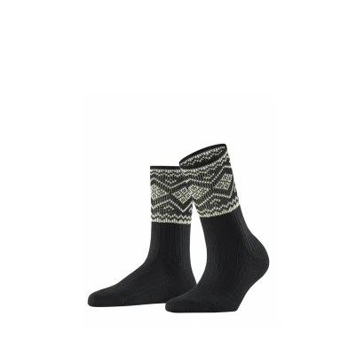 Abbildung von Esprit Selbu Shimmer Socken, Damen, Größe: 35 38, Black